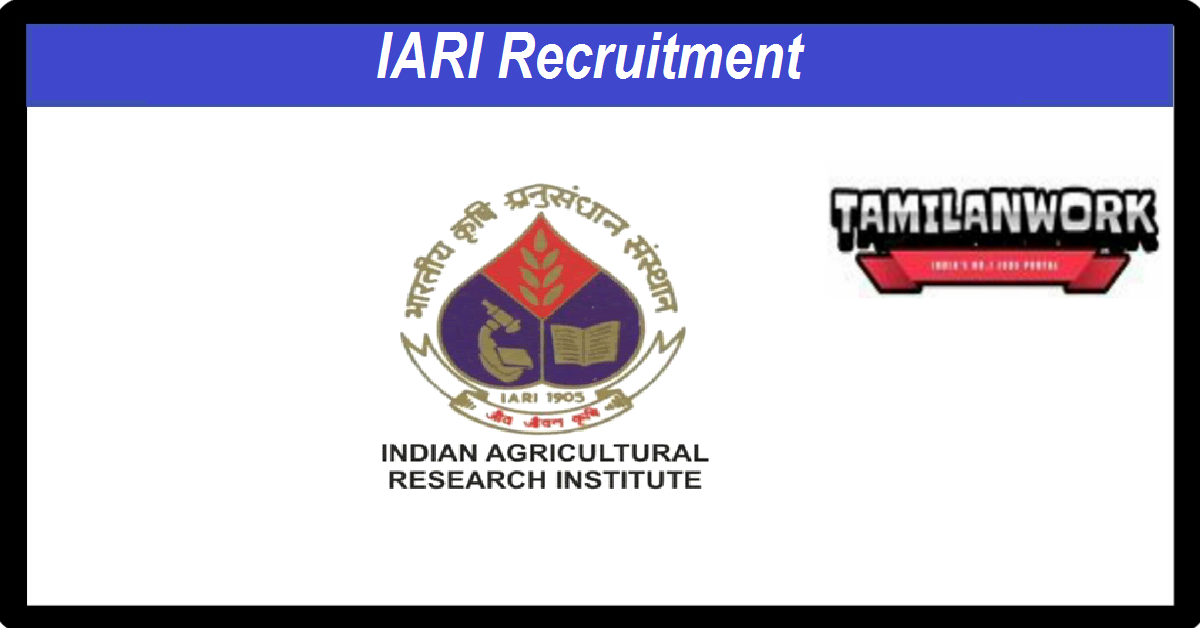 IARI Recruitment 