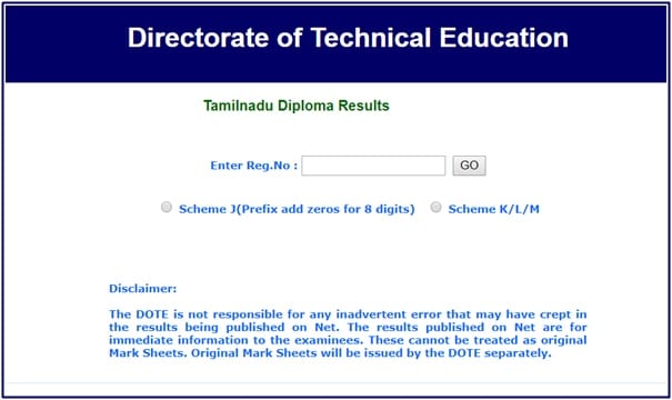 TNDTE Board Exam Answer Key 2019