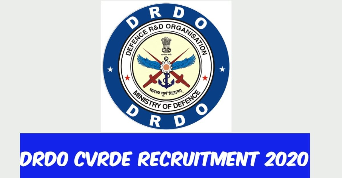 DRDO Recruitment 2020 - Expert 17 Junior Research Fellow (JRF) Posts DRDO Recruitment 2020 - Expert 17 Junior Research Fellow (JRF) Posts