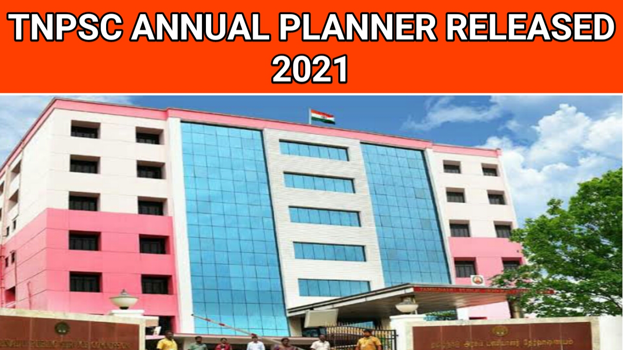 TNPSC Annual Planner 2021