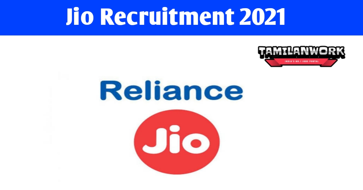 Reliance JIO Recruitment 2021