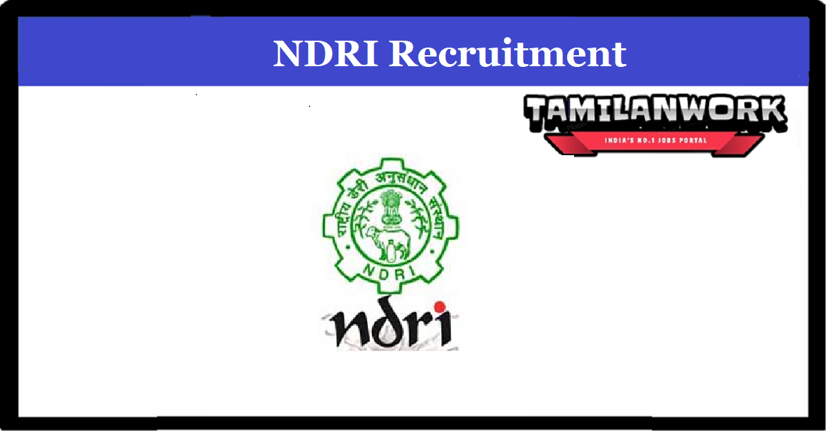 NDRI Karnal Recruitment