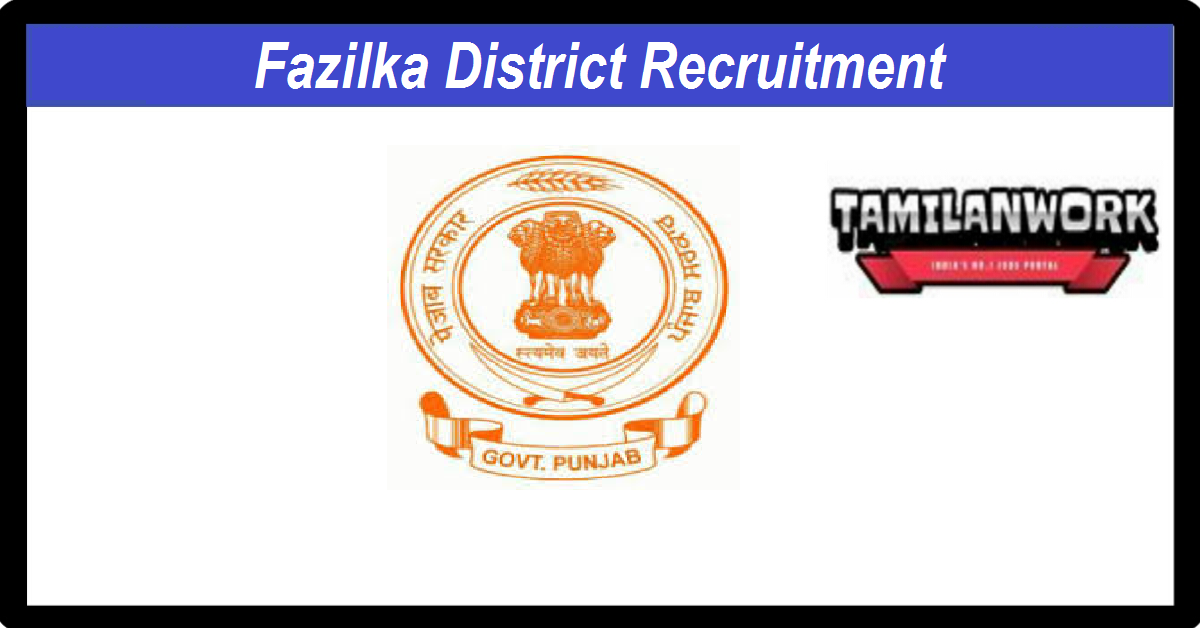 Fazilka District Court Recruitment