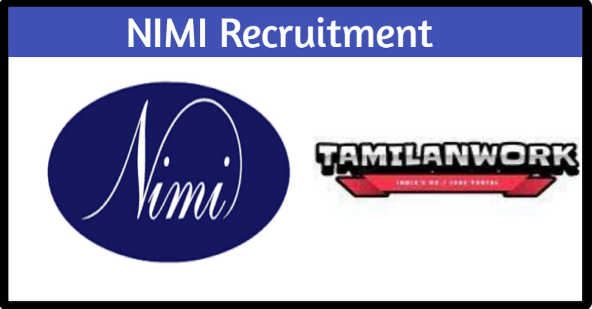 NIMI Recruitment