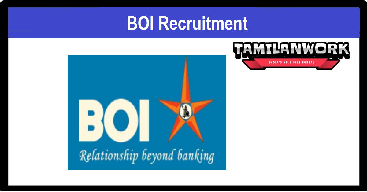 Bank of India Recruitment