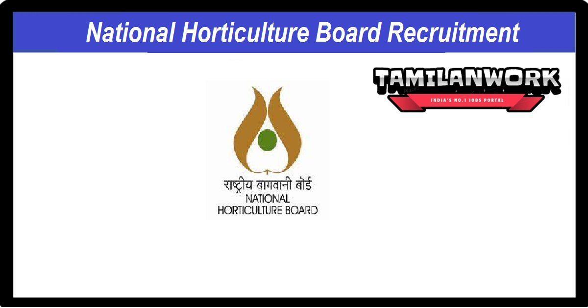 National Horticulture Board Recruitment