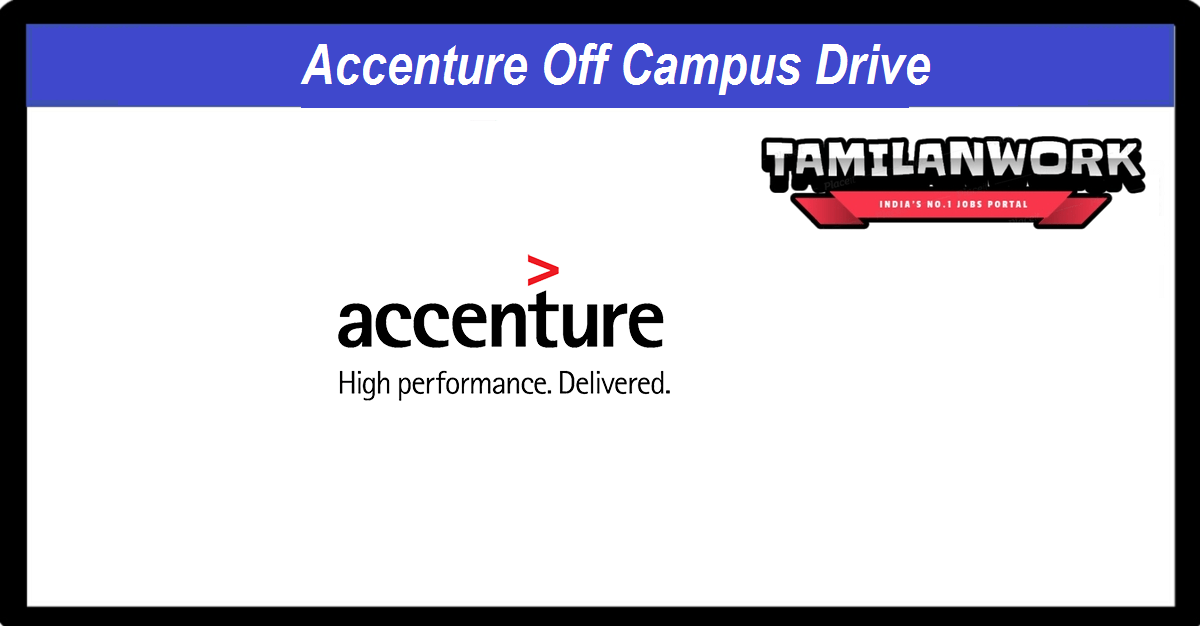 Accenture off campus drive
