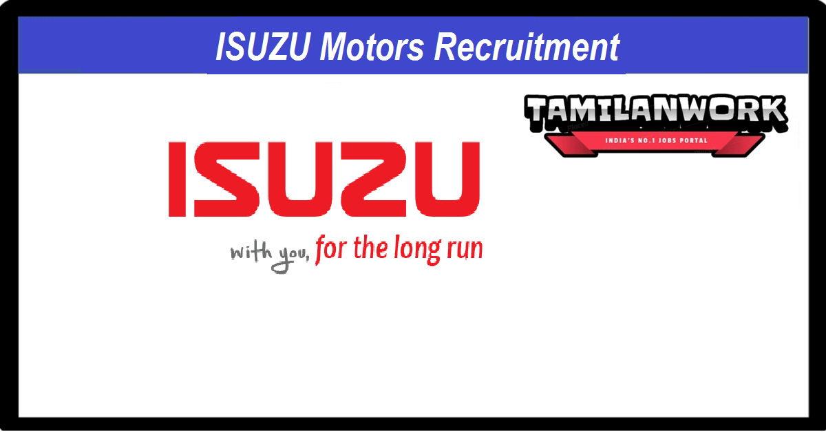 ISUZU Motors Recruitment