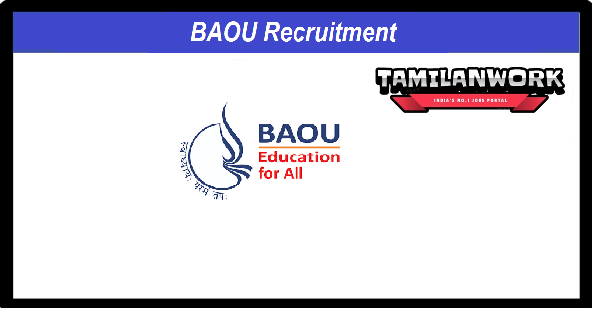 BAOU Recruitment