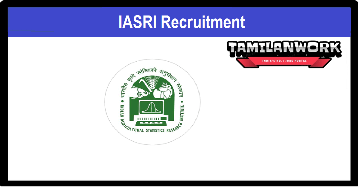 IASRI Recruitment