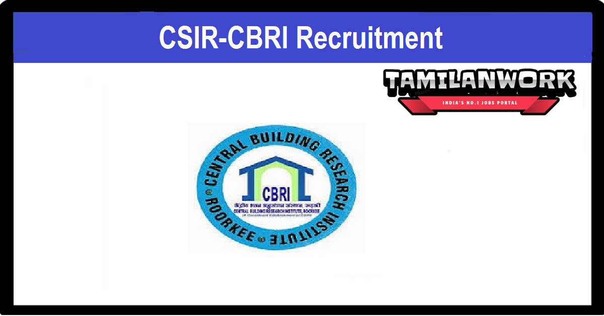 CSIR-CBRI Recruitment