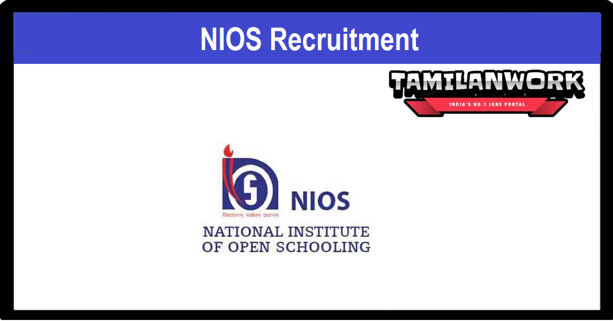 NIOS Recruitment