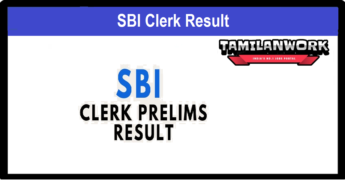 SBI Clerk Pre Result