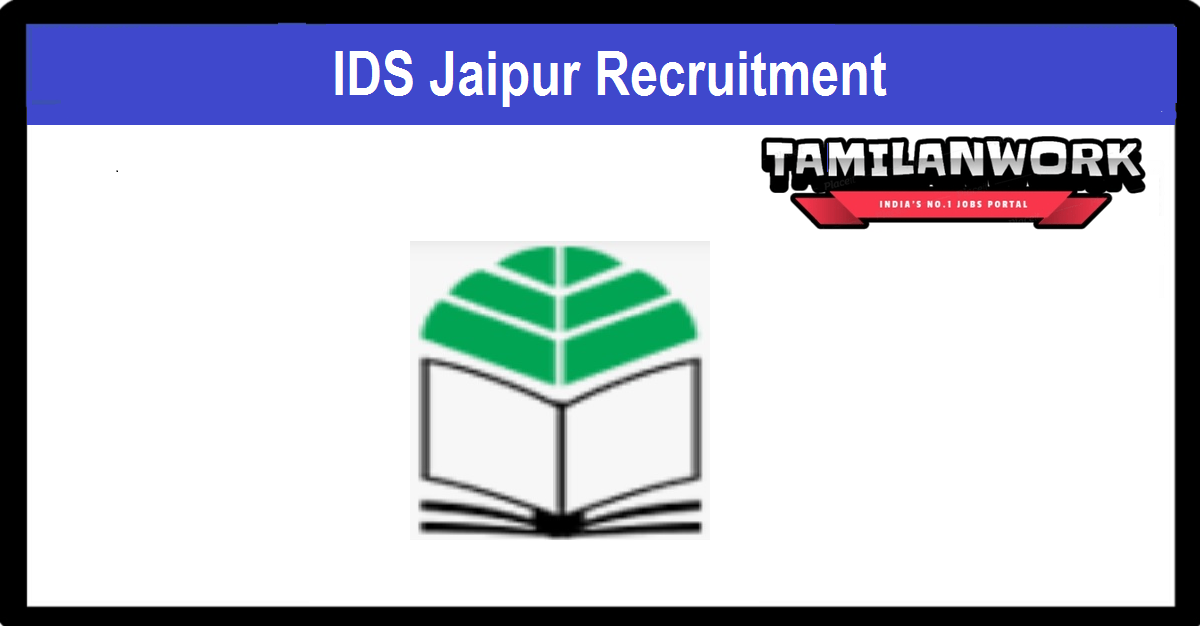 IDS Jaipur Recruitment
