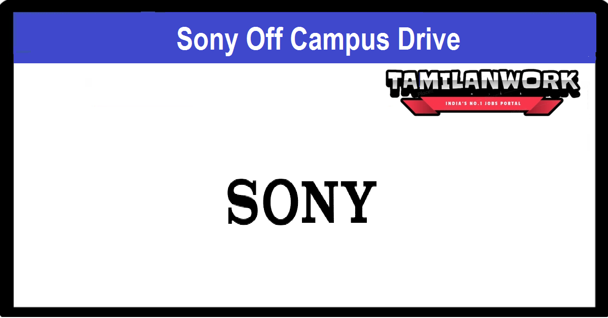 SONY Off Campus Drive