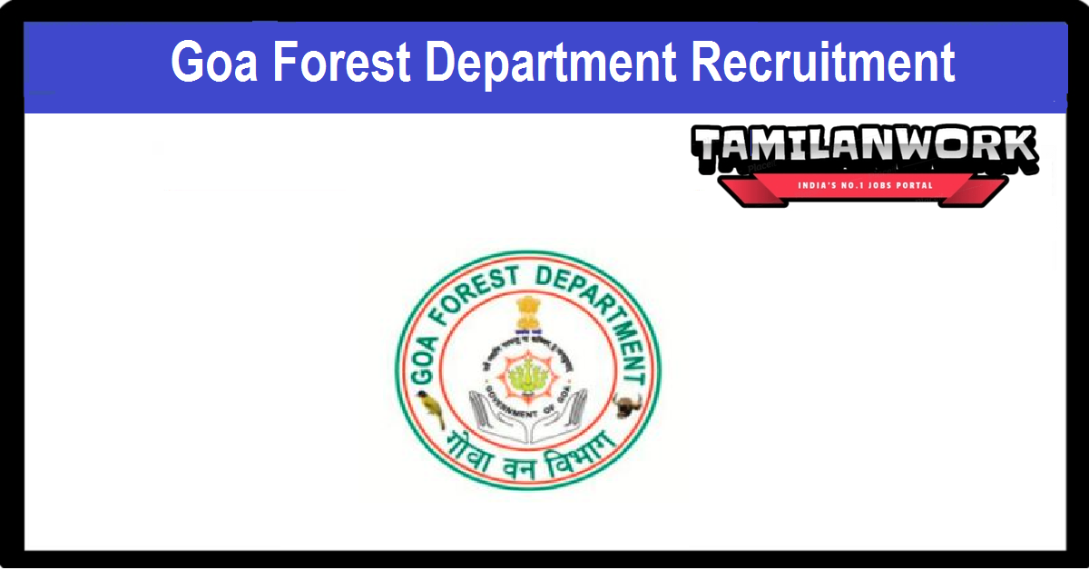 Goa Forest Department Recruitment