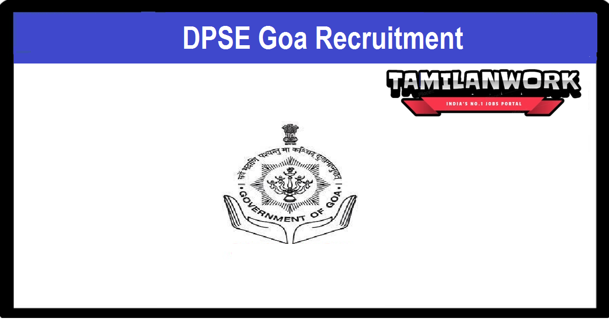 DPSE Goa Recruitment