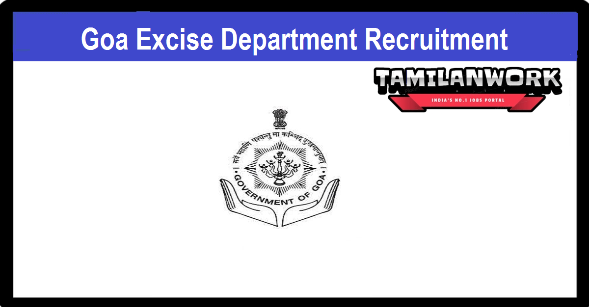 Goa Excise Department Recruitment
