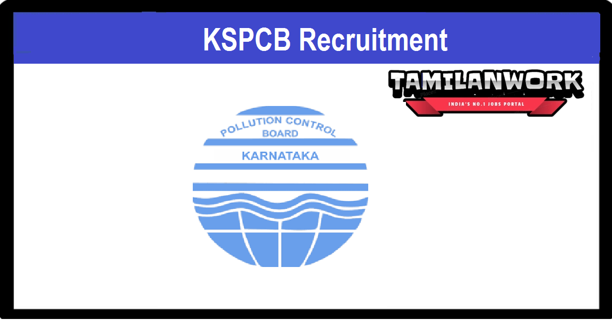 KSPCB Recruitment