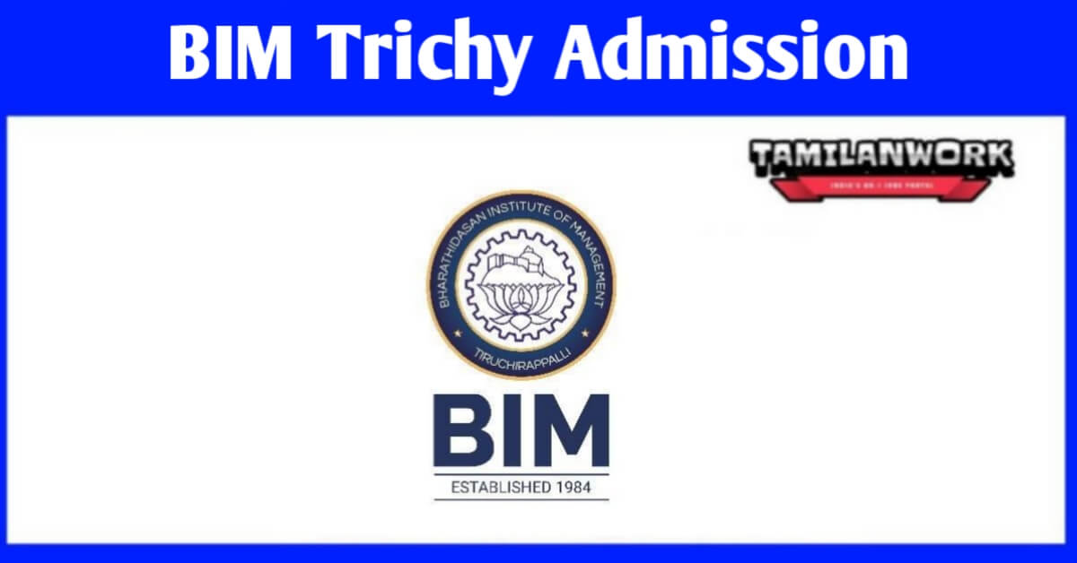 BIM Trichy MBA Admission