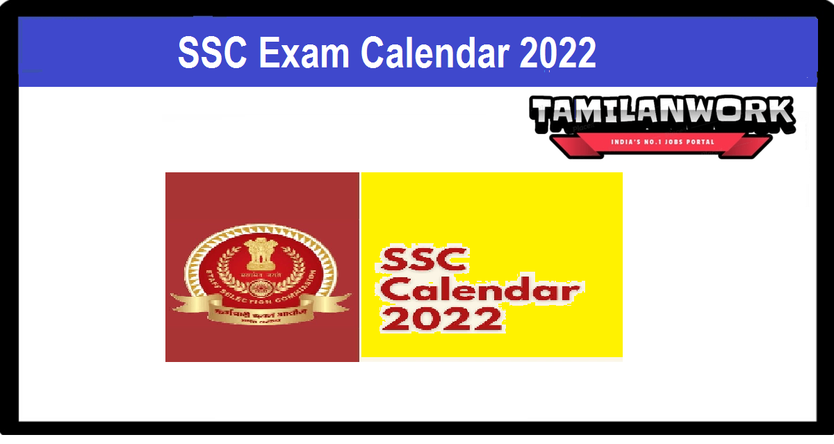 SSC Tentative Exam Calendar 2022-23