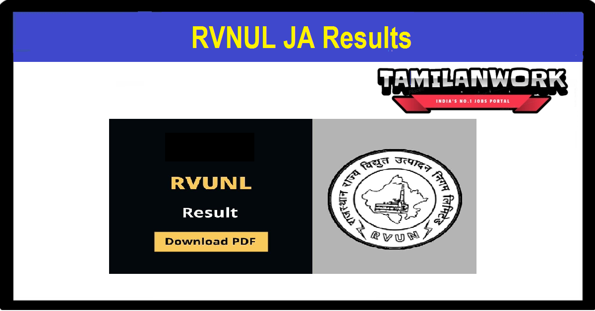 RVUNL Junior Accountant Result 2021