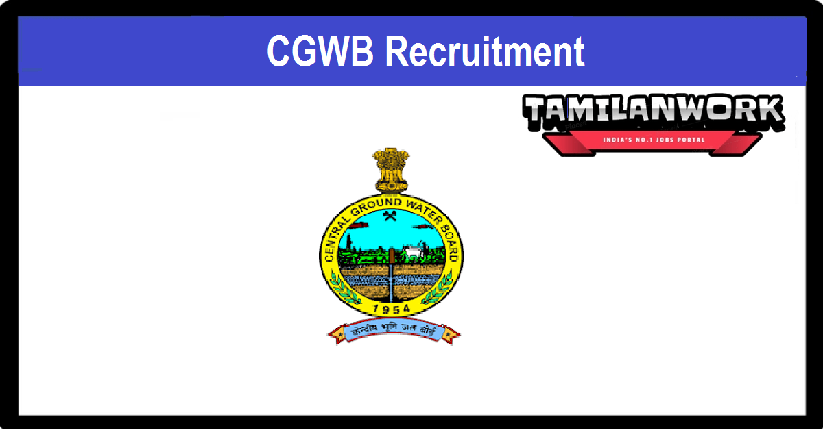 CGWB Recruitment