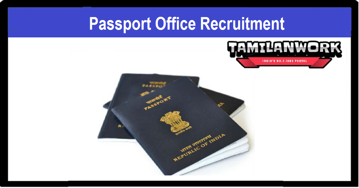Passport Office Recruitment