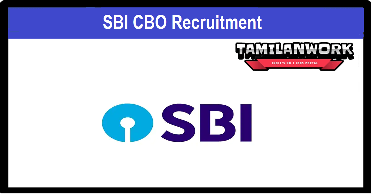 SBI CBO Recruitment