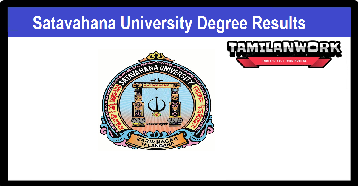 Satavahana University Degree 5th Sem Result 2022