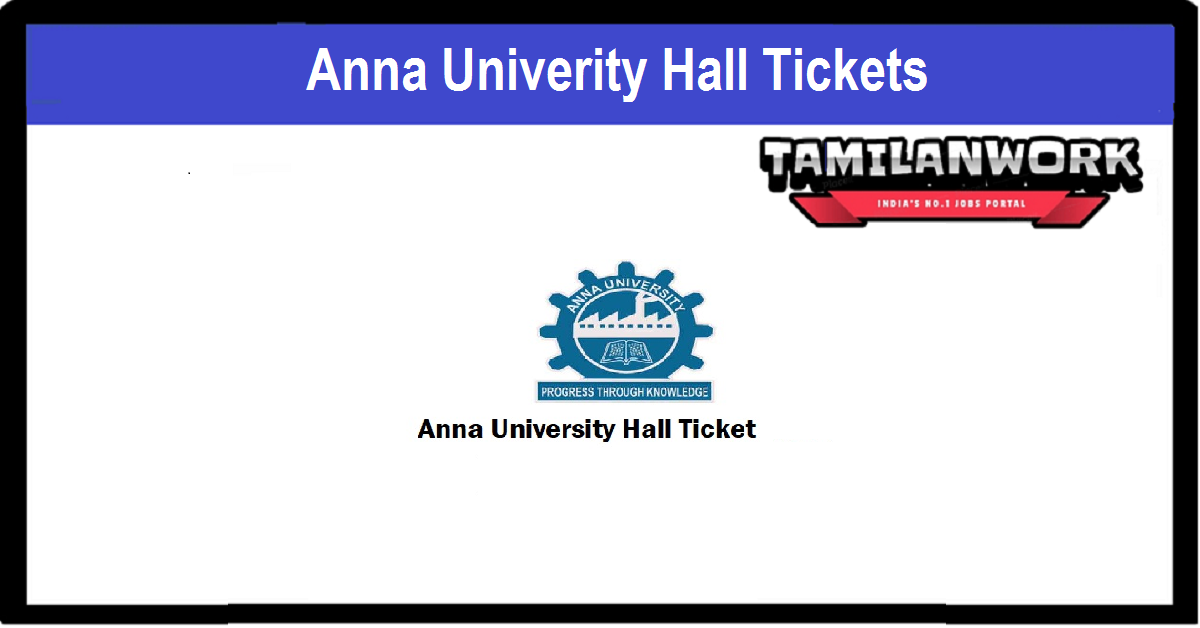 Anna University Hall ticket