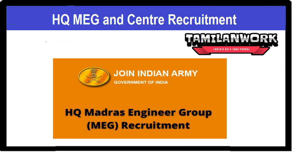HQ MEG and Centre Bangalore Recruitment