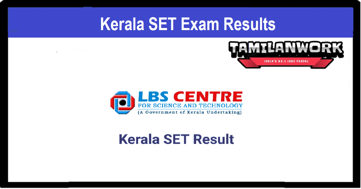 Kerala SET Exam Result