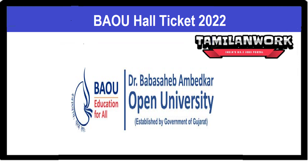  BAOU Hall Ticket 2022