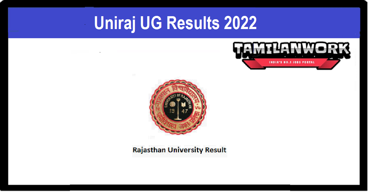 Uniraj Results 2022