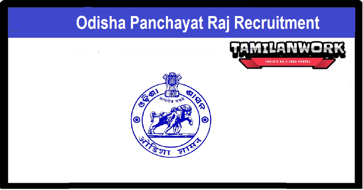 Odisha Panchayat Raj Recruitment