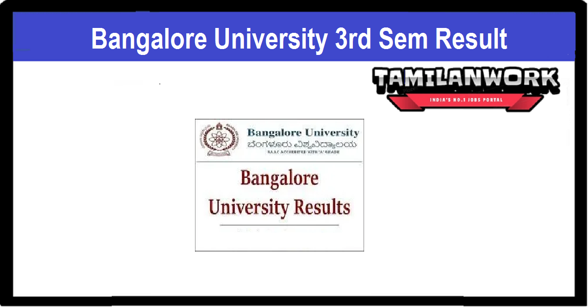 Bangalore University 3rd Sem Result