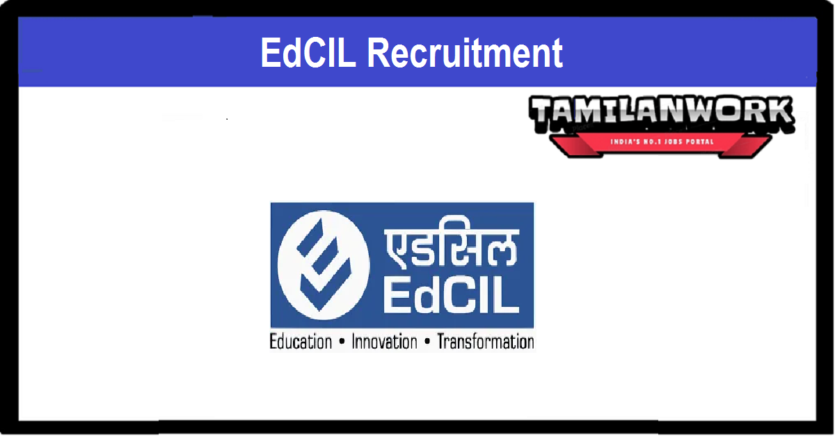 EdCIL Recruitment