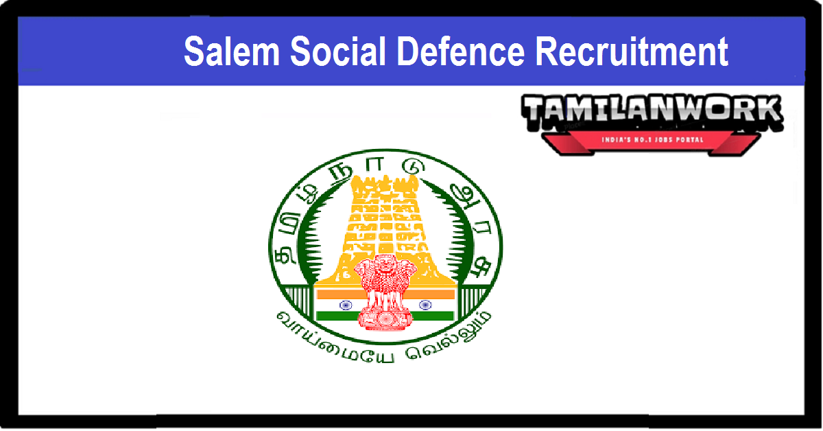Salem Social Defence Recruitment