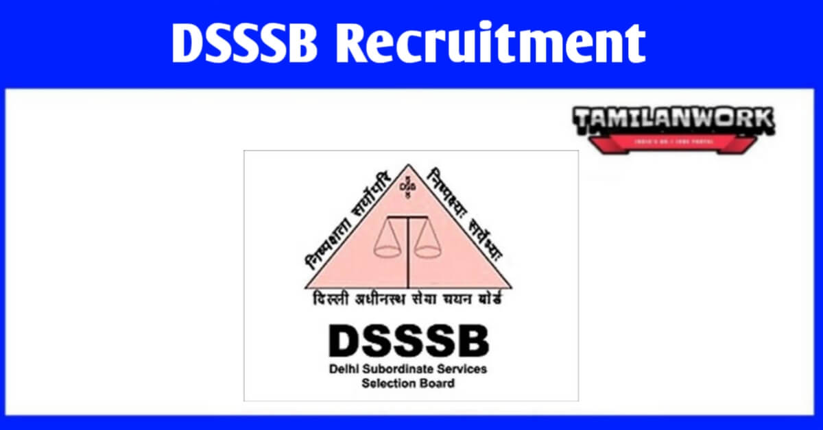 DSSSB Recruitment 2022