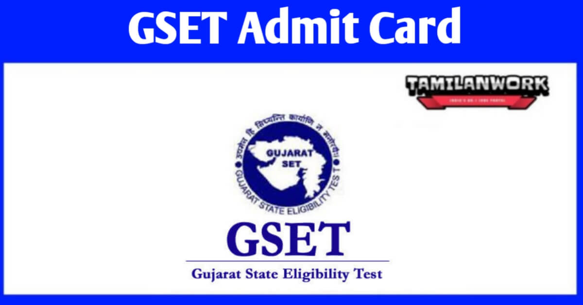 GSET Admit Card 2022