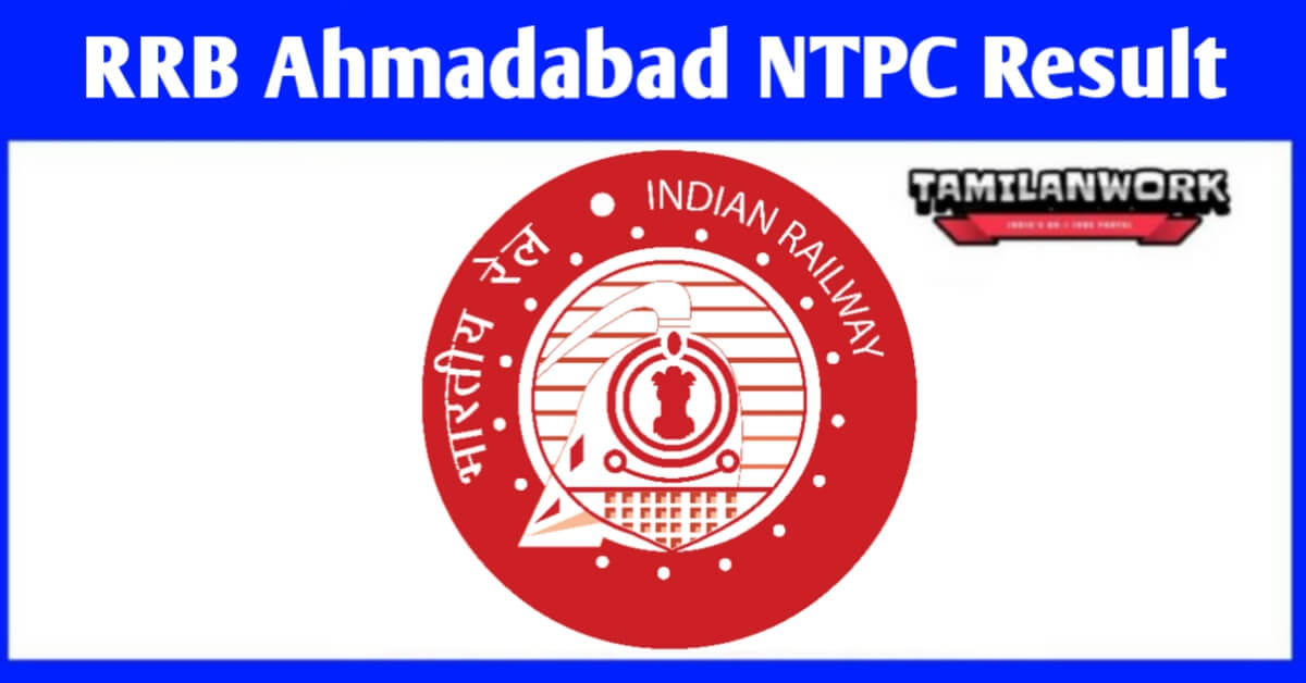 RRB Ahmedabad NTPC Result