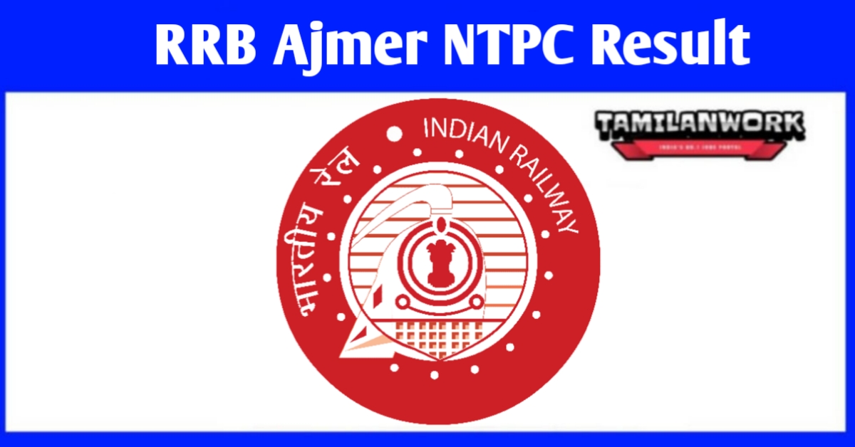 RRB Ajmer NTPC Result 2021-2022