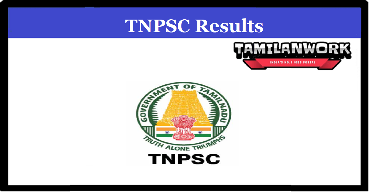 TNPSC Group 1 Mains Result 2022