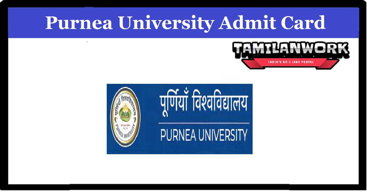 Purnea University Part 3 Admit Card 