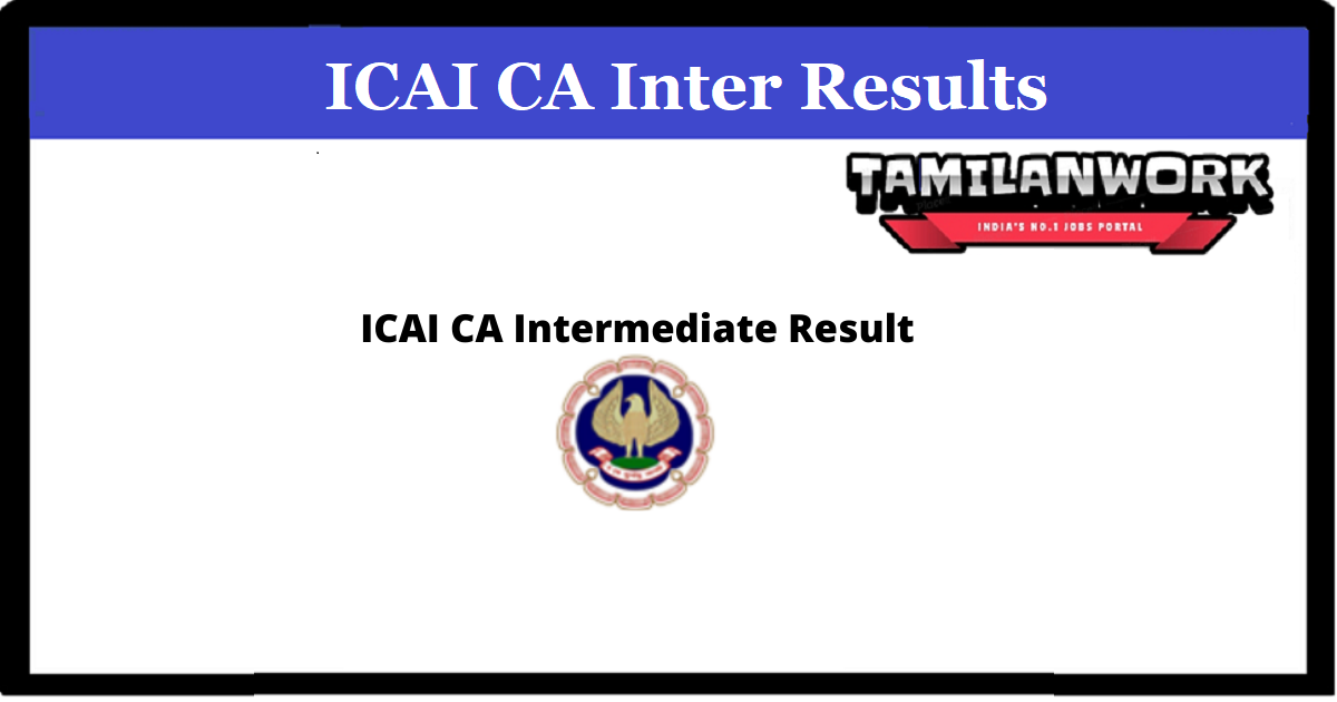 ICAI CA Inter Result May 2022