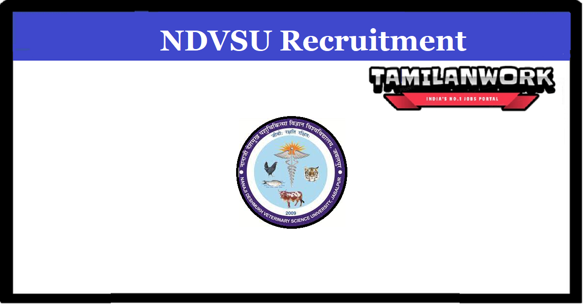 NDVSU Recruitment