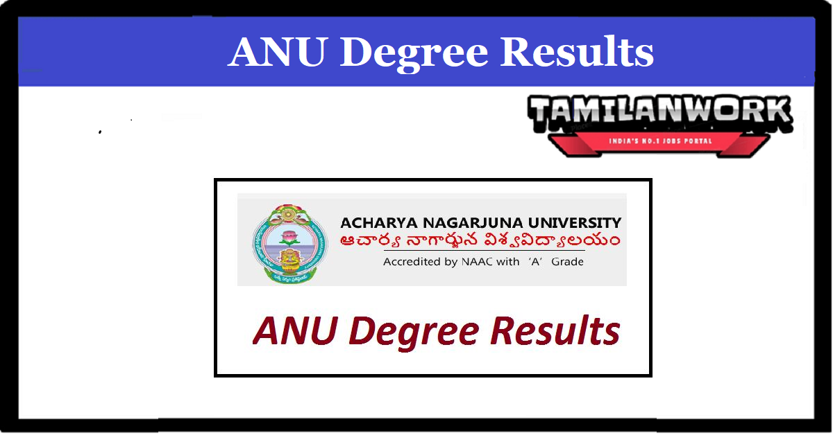ANU Degree 5th Sem Result 2022