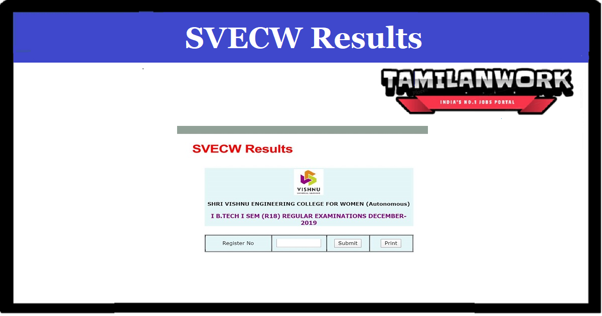 SVECW Result