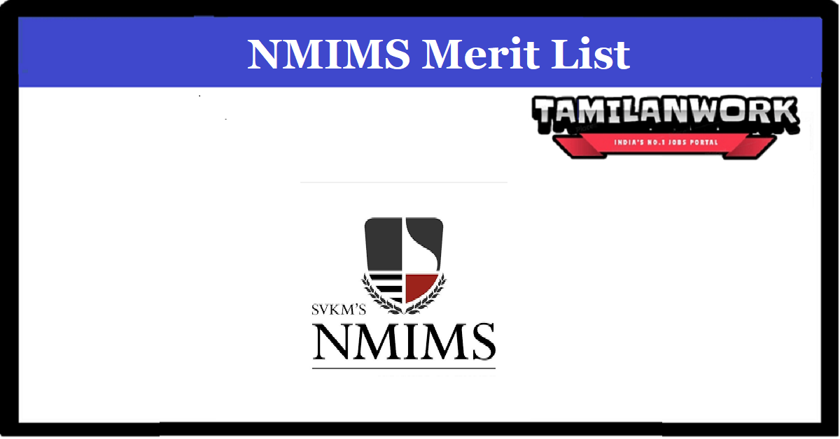 NMIMS 1st Merit List 2022